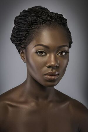 dark skin beauty