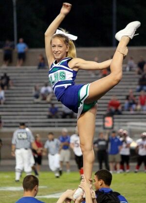 college cheerleader upskirt